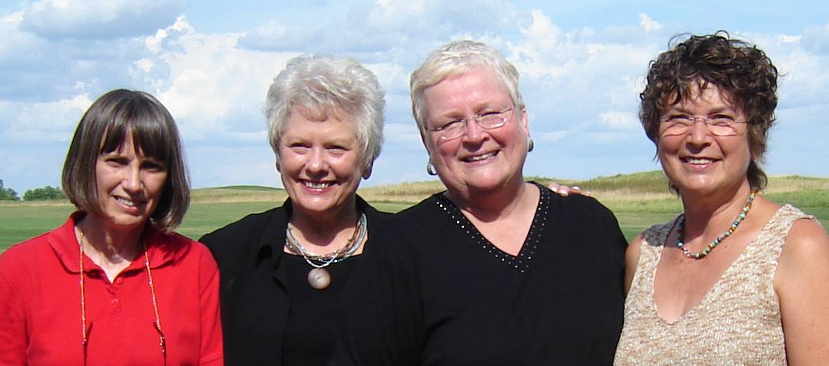 Linda Crouse , Cheryl Gessell, Karen Westby, Christel Sprengel