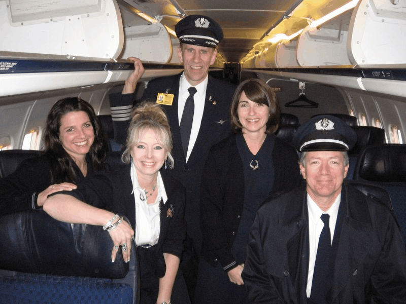 George Schultz, last crew I flew with